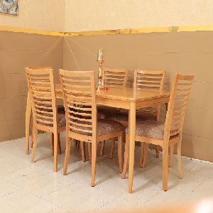 Dining table and chairs